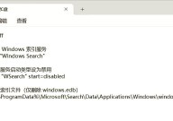 windows索引,功用、优化与修正