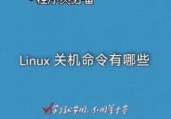 linux体系关机,正确操作与注意事项